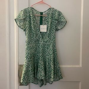 NEVER WORN Hello Molly Floral Romper